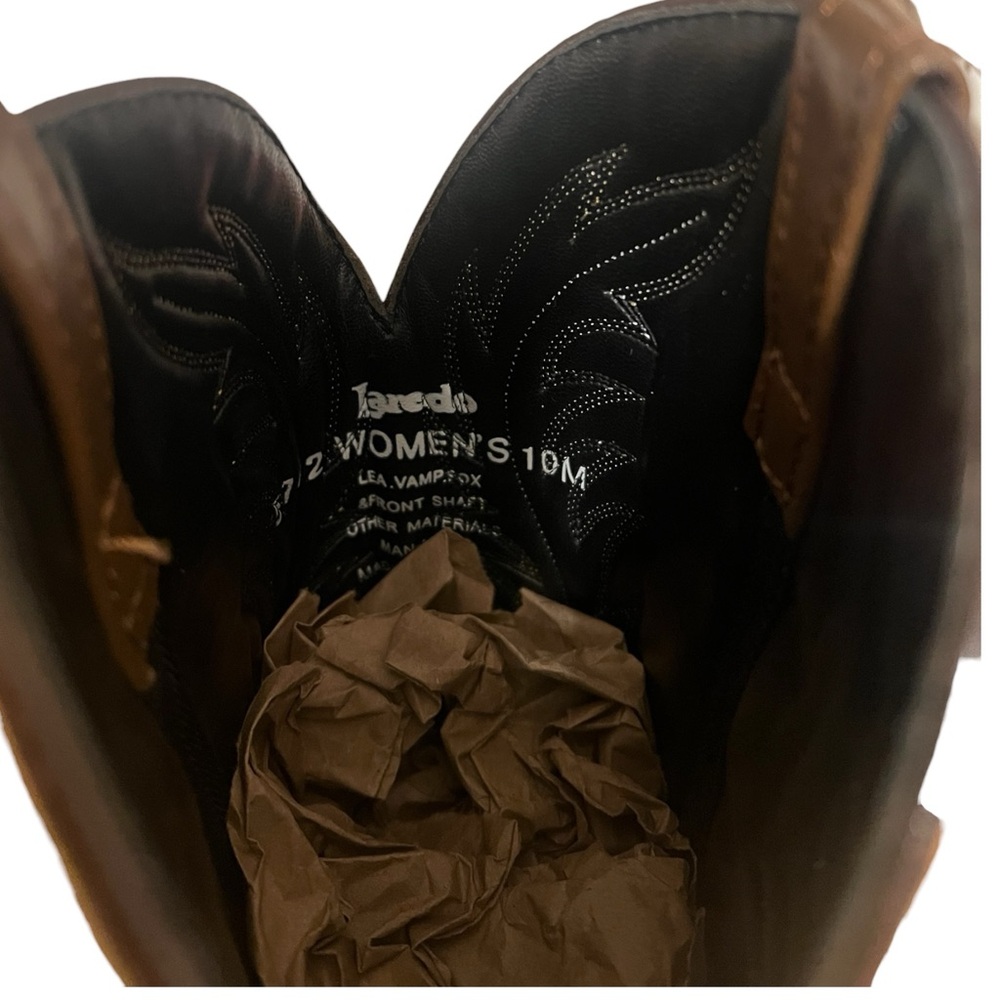 Laredo Leather Kadi Womens Western Cowboy Boots. SZ. 10 - Picture 7 of 7